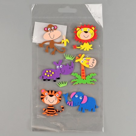 A set of stickers from EVA "animals", 8 pcs.-5