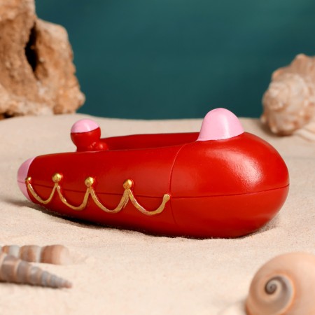 Souvenir ship "inflatable boat" 12*7cm-5
