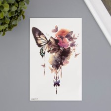 Tattoo on the body color 