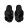 Bunny slippers, size 38-39, black color