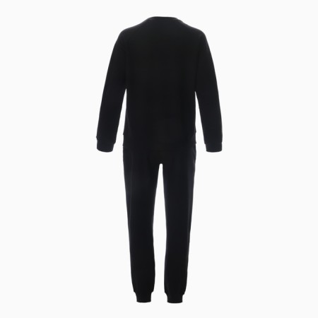 Women's costume (sweatshirt/pants), black color, size 42-16