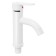 Zein Z3651 sink mixer, single-leaf, pour height 8 cm, ABS plastic, white