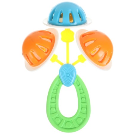 A rattle - a “planet” teether, an elastic pen, types and color mix-12