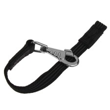Double-sided leash with latex thread, 40 x 2 cm, nylon, mix