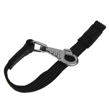 Double-sided leash with latex thread, 40 x 2 cm, nylon, mix
