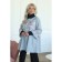 Female coat, size 46, gray color