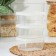 A set of food shares, 3 pcs, 500 ml, rectangular, transparent