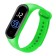 Watches electronic watches, silicone strap, green