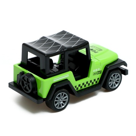 Metal machine “Cool races. SUV ", inertia, 1:64, mix-2