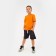 Costume for a boy (T-shirt, shorts) KAFTAN "Trendy" Size 32 (110-116), Orange color