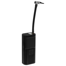 Electric pump, with a display and a flashlight