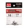 Hooks Kujira Universal 175, color BN, No. 10, 10 pcs.