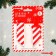 Holder for the nipple - dummy "Our sweetness", New Year, on the tape, gift packaging, crumb I