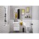 Tumbling under the Aquaton Verdi Pro, 50 cm, white color, Factory ash