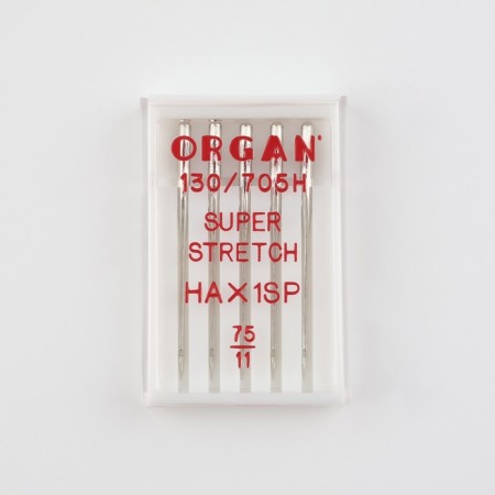 Needles for household sewing machines, for super-glass, No. 75, 5 pcs-3