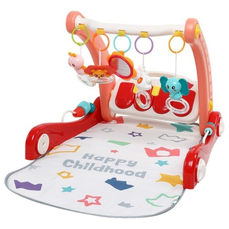 Developing game mats of Everflo 2 in 1 Happy Childhood HS0489638, Red-3