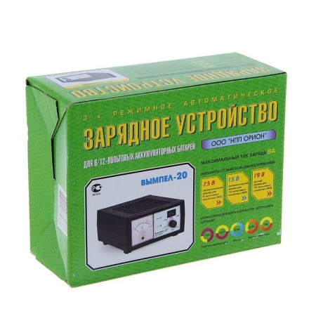 Vimpel-20 battery charger, 0.6-7 a, 6/12 in-11
