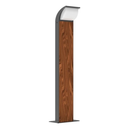 Landscape Lamp Metropolis A1991PA-1BK, LED, 13 W, 10x9x60 cm, 750 lm, black, brown