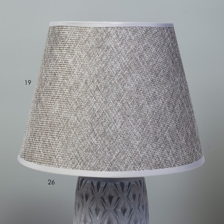 Arnella table lamp E14 40W gray 22.5x22.5x35 cm Risalux-3