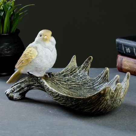 Candy Candy "Elk Horn with a Bird" Acryl 28x15x14cm
