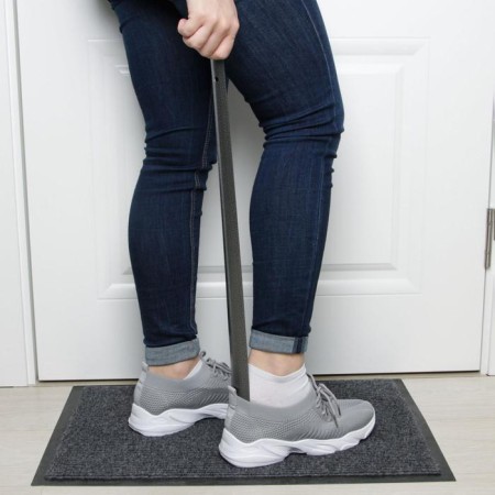 A spoon for shoes with a hook, 56.5 × 4.5 cm, metal, color mix-4