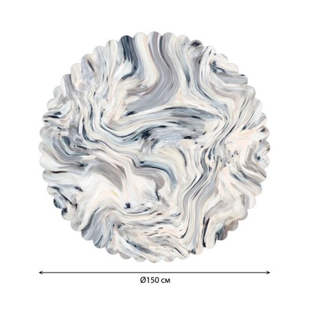 The tablecloth "Otherworldly World", Round, Saten, D = 150 cm-1