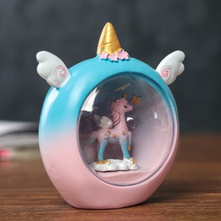 Souvenir Polystone Light "Pegasus in the clouds" MIX 11x6.3x10 cm-3