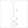 Patera lamp, 12W LED, 4000K, 1200LM, black color