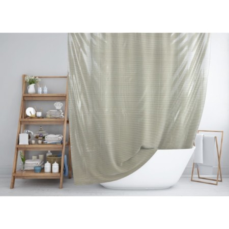 The bathroom curtains Meiwa Linea, 182 × 182 cm