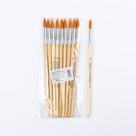 Nylon brush No. 12, round-4
