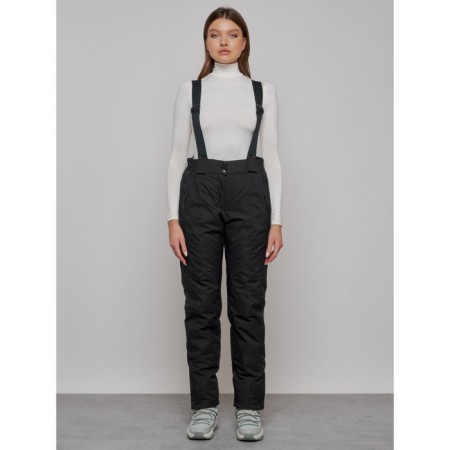 Ski suit female, size 42, black color-11