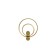 Bra Maytoni Mod357WL-L16BS3K, LED, 16 W, 40x300x340 mm, 950 lm, 3000k, brass