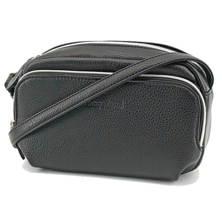 Women's bag B2773-00110, Black color, artificial leather, 20x7x14 cm