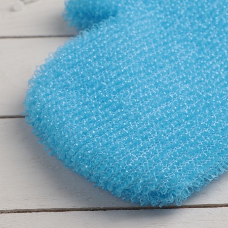 Body washcloth "mittens", 27 × 22 cm, color mix-2