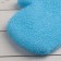 Body washcloth "mittens", 27 × 22 cm, color mix