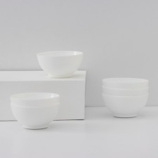 A set of bowls Luminarc Everyday, 300 ml, D = 12 cm, glass ceramics, 6 pcs, white color