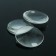 Coboson glass, circle 25 mm (set 3 pcs.), The color is transparent