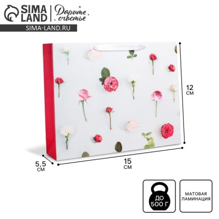 Package Gift Laminated Horizontal, packaging, “You are beautiful”, S 15 x 12 x 5.5 cm