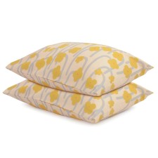 Set of pillowcases Scandinavian Touch, size 50x70 cm, 2 pcs, mustard color