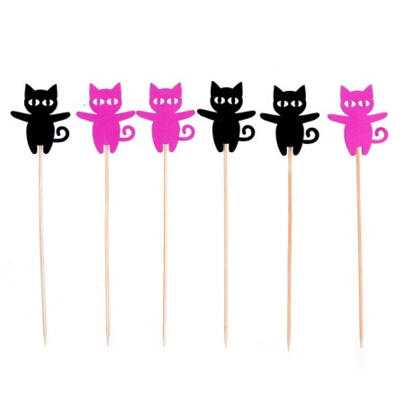 Topper "Cat", set 4 pcs.-1