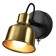 The lamp wall-flowing spot RIVOLI LENORE 7060-701 1CH14, 40W, rotary with a switch