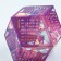 Calendar polygonal assembly rhombus "Snow Tenderness", ¶6 x 5 cm