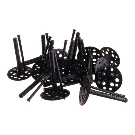 Dowel "bison", for insulating materials, with a plastic nail, 10x120 mm, 100 pcs-4