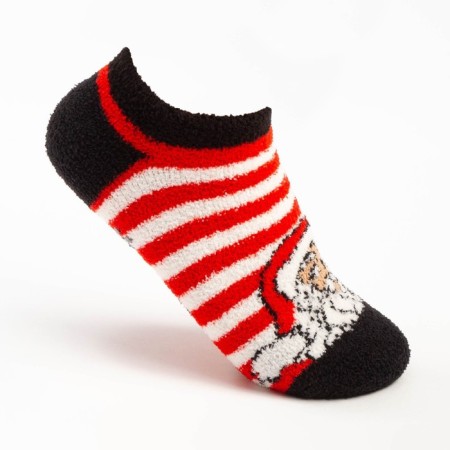 Women's terry shortcuted Warrified "Santa Claus", white color, size 36-39