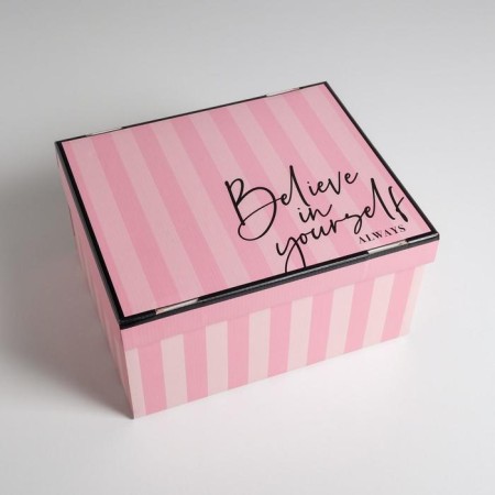 Gift folding box, packaging, “for you”, 31.2 x 25.6 x 16.1 cm-1