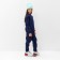 Children's costume with the basis (sweatshirt, trousers) minku, blue color, height 152 cm