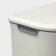 Garbage bucket touch shade, 9 l, white color