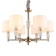 Suspended chandelier Franula E14 240W
