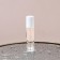 Glass bottle for perfume, with a roller, 10 ml, transparent/white color