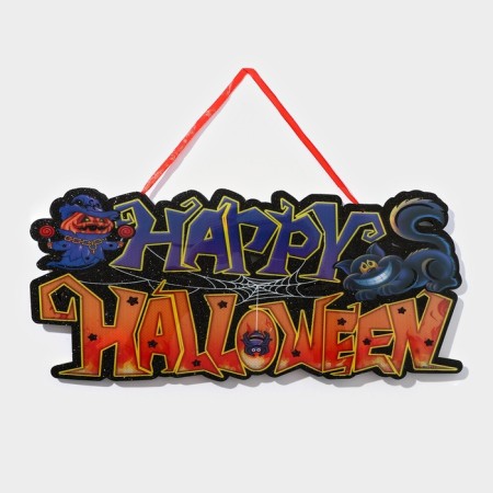 Decorative luminous jewelry (suspension) of "Otkhozy Halloween" 18x43 cm-2
